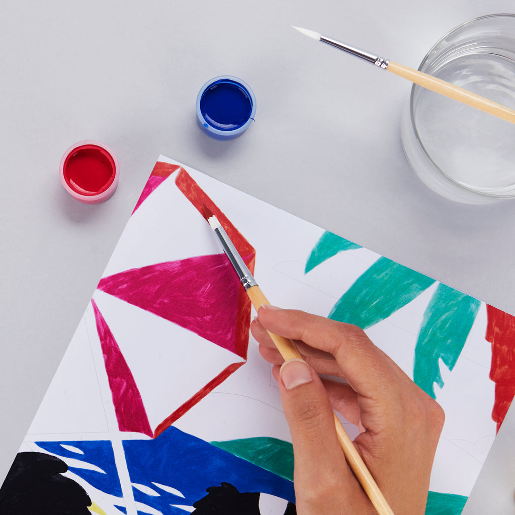 Kit de peinture au numéro L'Eté