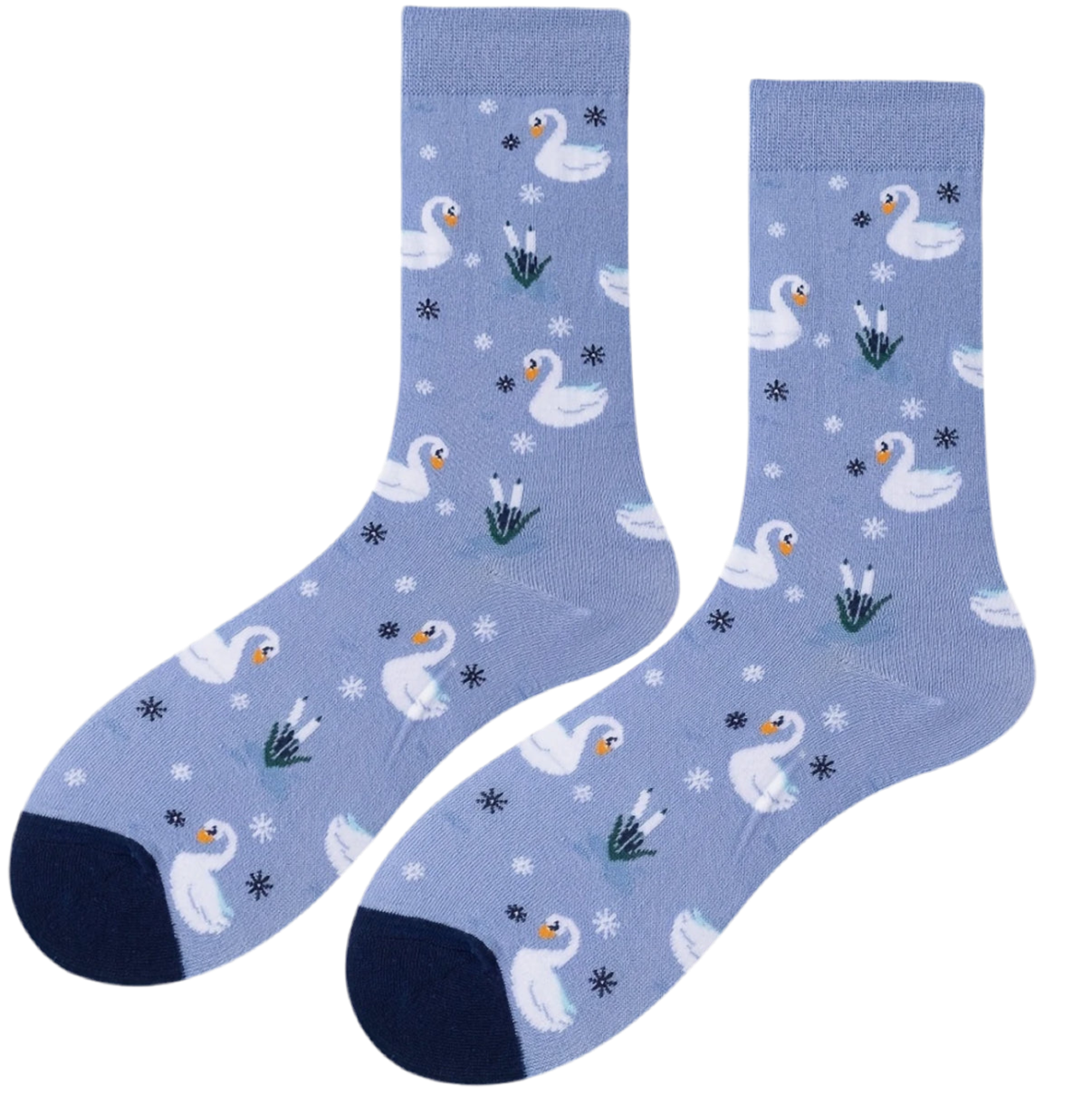 Chaussettes Cygnes Blancs