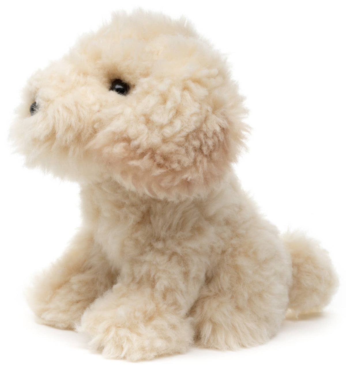 Sitting cockapoo plush toy