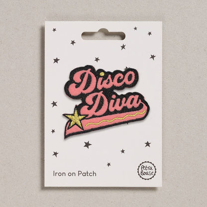 Iron-on patch - Disco Diva