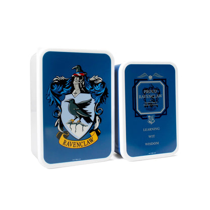 Set of 2 Harry Potter Ravenclaw Lunch Boxes