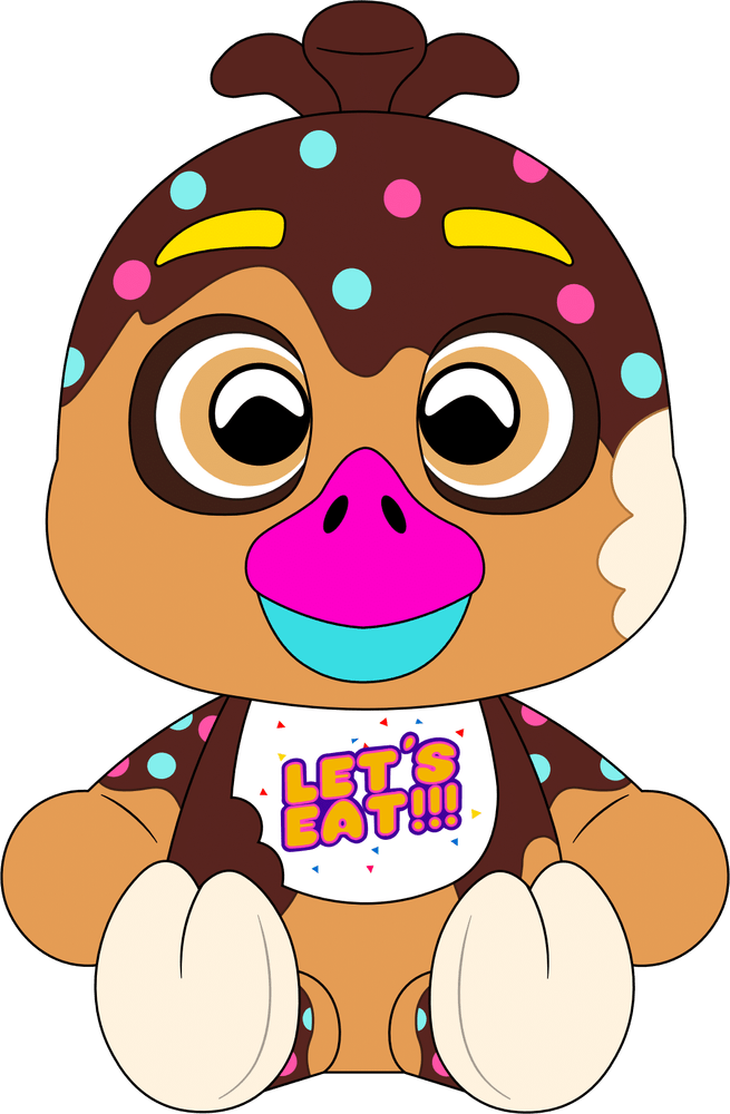 Chocolate Chica Plush (9in)