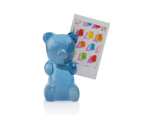 Candy Bear Magnetic Photo Holder Blue