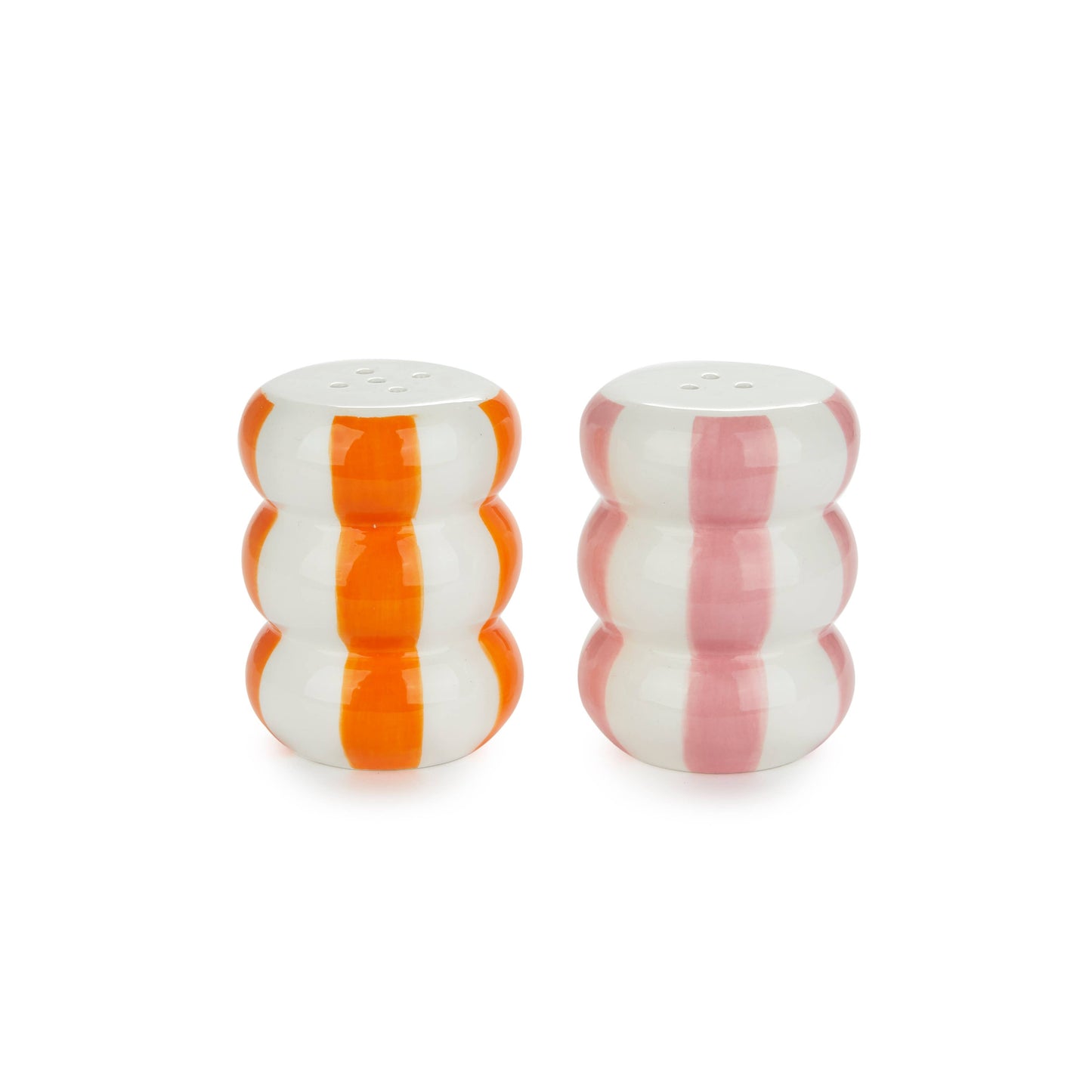 Salt and pepper buoys - Orange/Pink