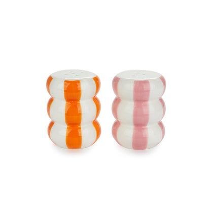 Salt and pepper buoys - Orange/Pink