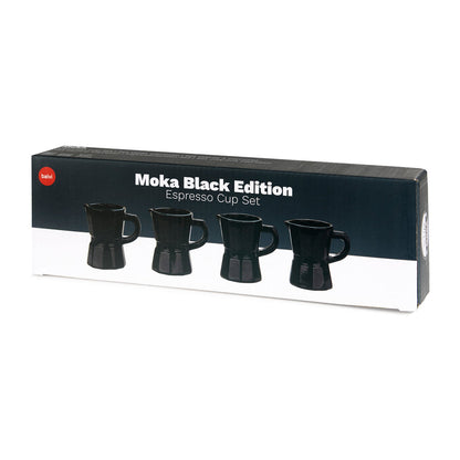 Set de tasses à expresso Moka Black