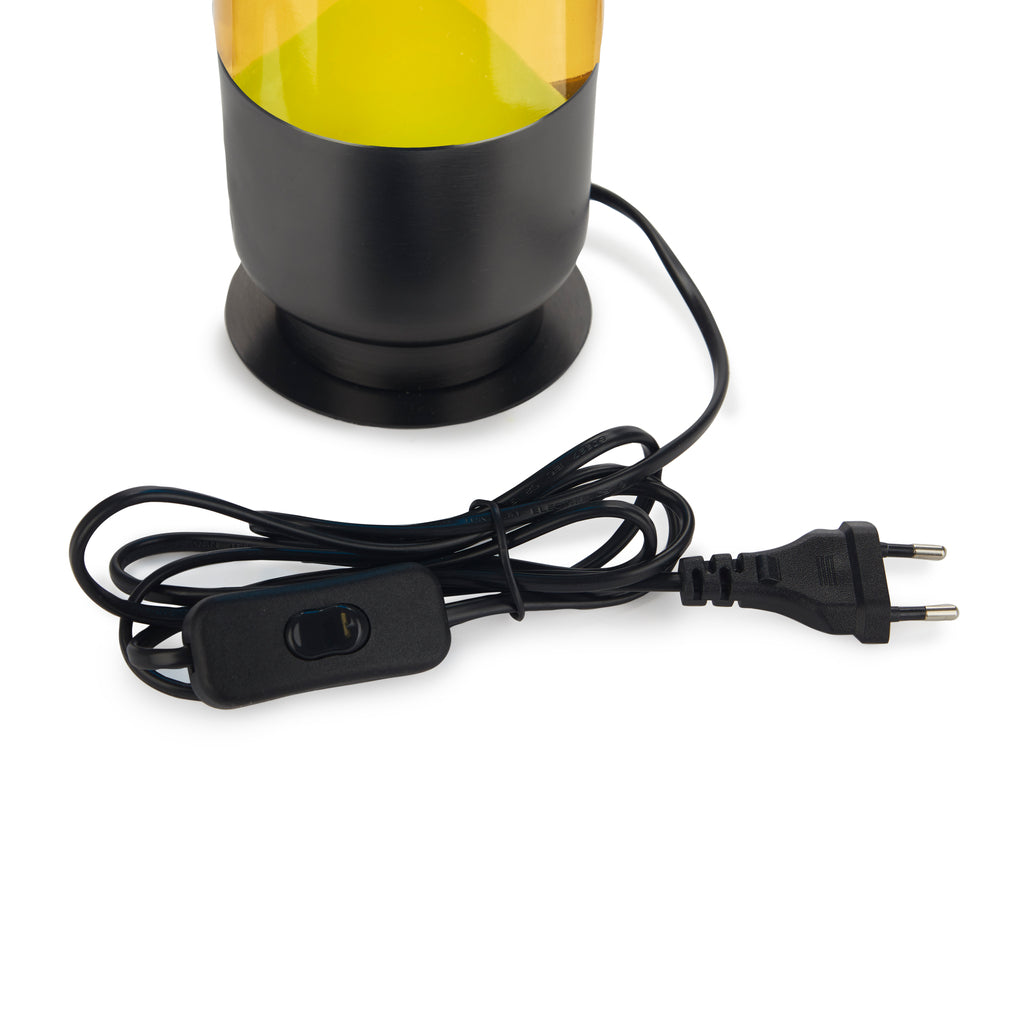 Lampe à lave Capsule - Orange/Jaune