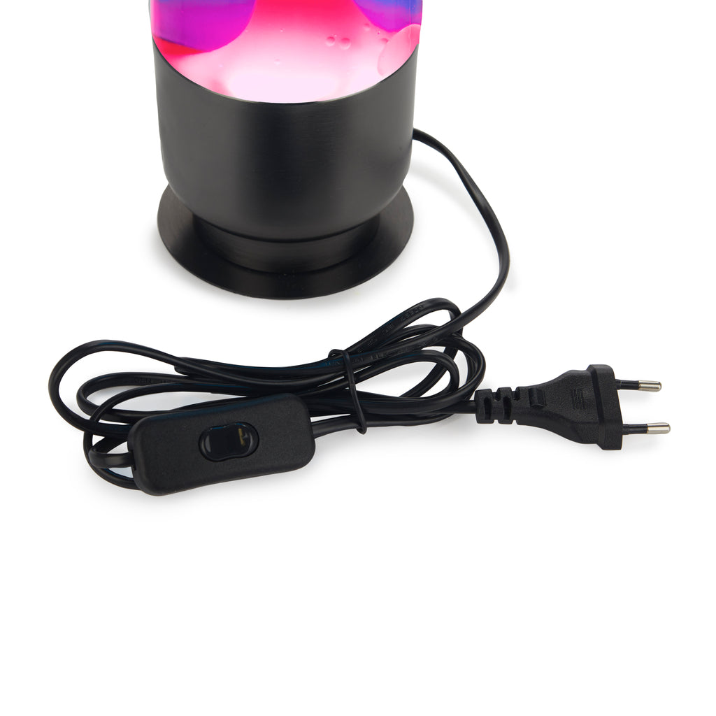 Lampe à lave Capsule - Violet/Rouge