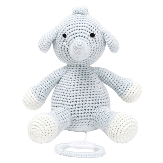 Muziekdoos - Zachte Blauwe Olifant