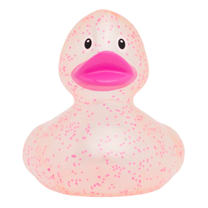 Klassieke roze glittereend