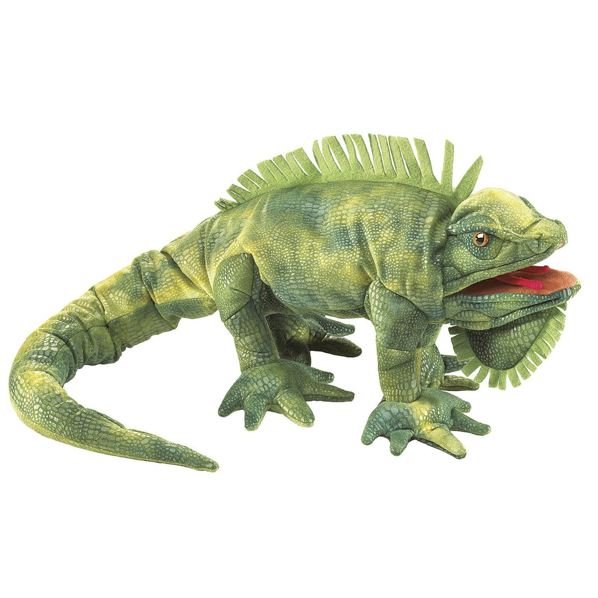 Marionnette à main Iguane Folkmanis réaliste