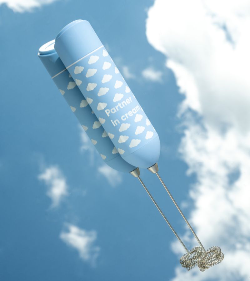 Milk frother - Partner in cream - Blue