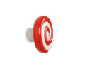 Patère Candy Swirl Rouge