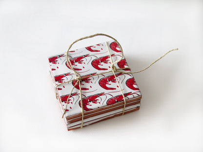 Gamba Design ceramic coasters