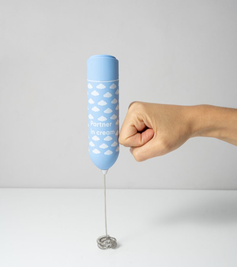 Milk frother - Partner in cream - Blue
