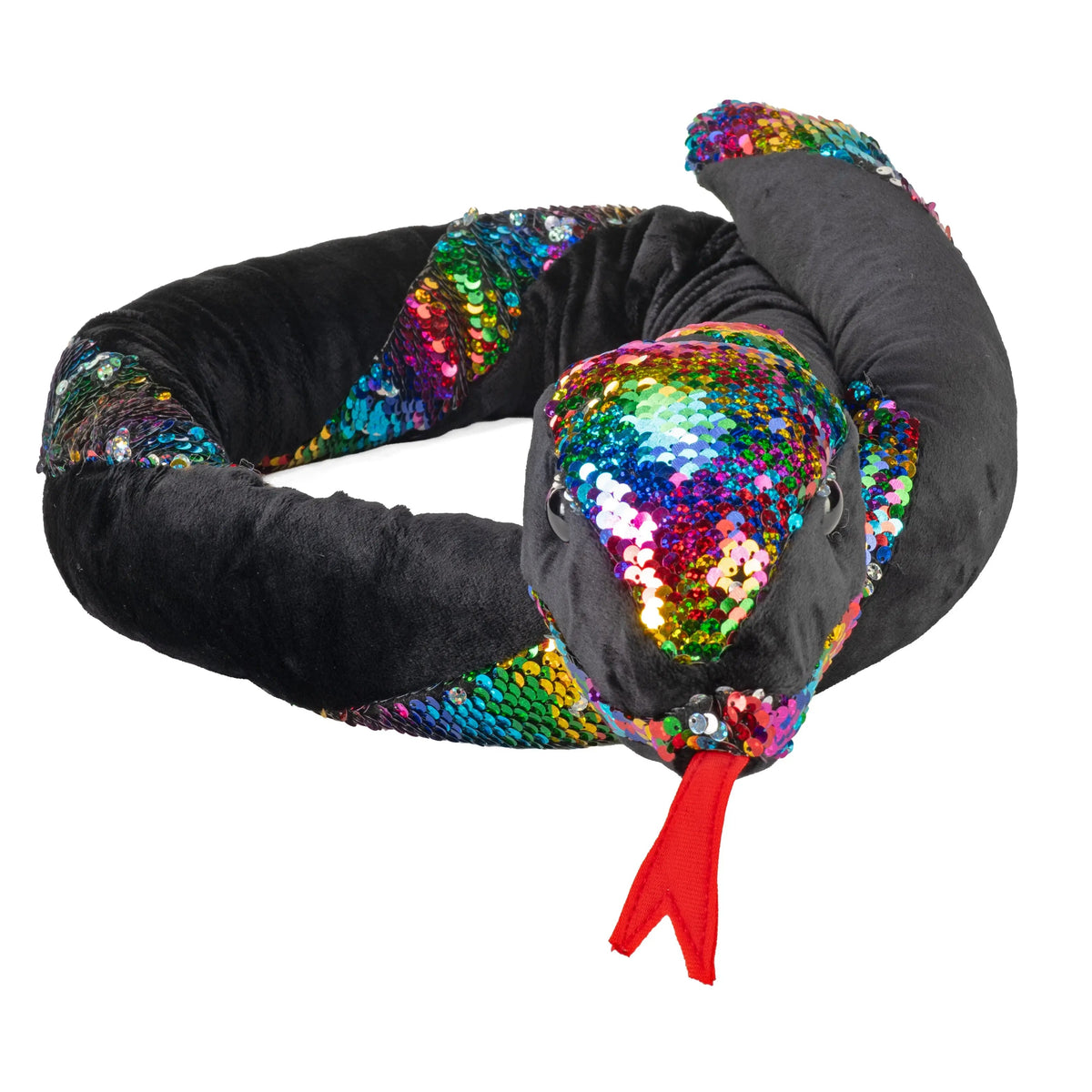 Peluche Serpent Rainbow Twist - 137 cm