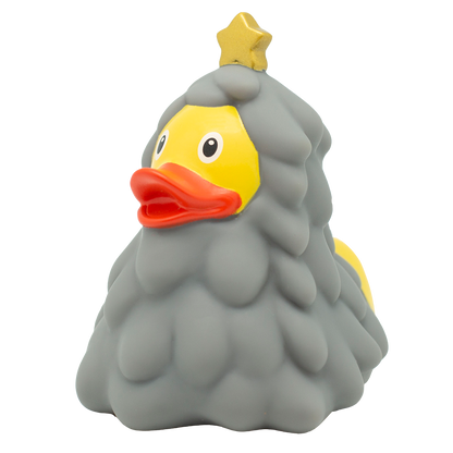 Canard Sapin de Noël Gris