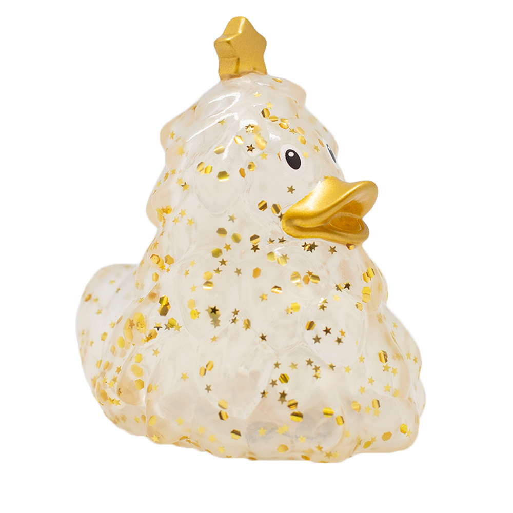 Weihnachtsbaum-Ente Pailleté Gold