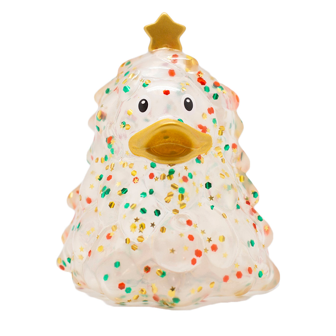 Duck Christmas Tree Glitter