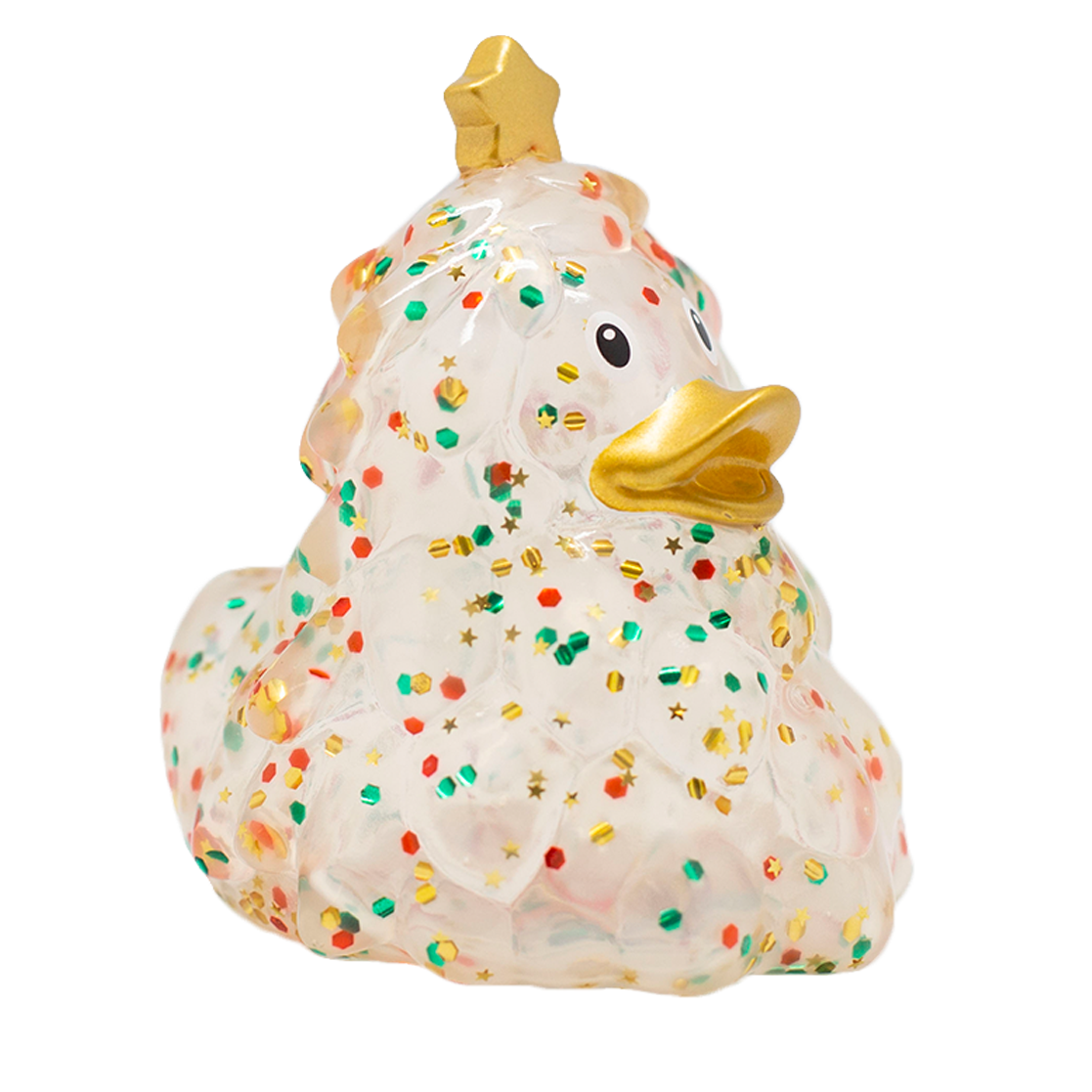 Canard Sapin de Noël Paillettes