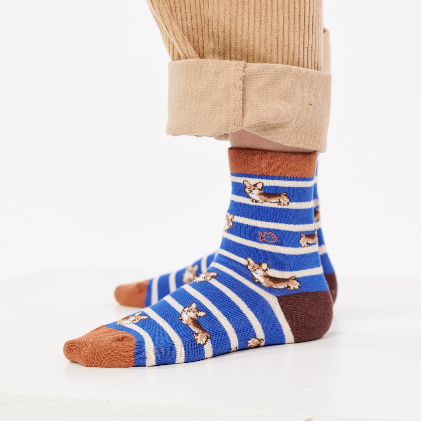 Children's Animal Socks - Corgi