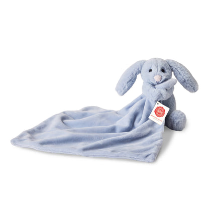Peluche Lapin Bleu Clair avec Doudou – 15 cm