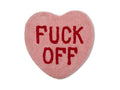 Tapis Cœur « Fuck Off »