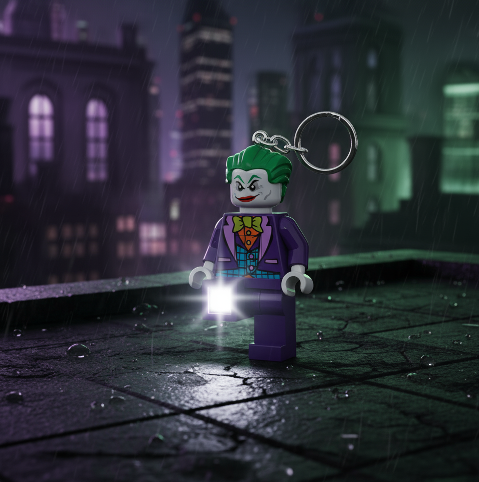 Porte-clés LEGO DC - LE JOKER
