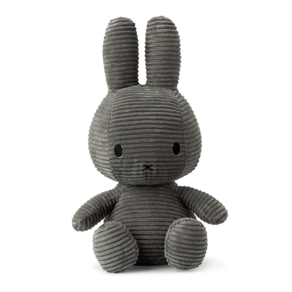 Miffy Corduroy Bunny Plush Toy M