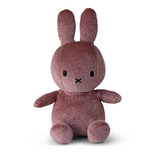 Glamorous Miffy Corduroy Bunny Plush