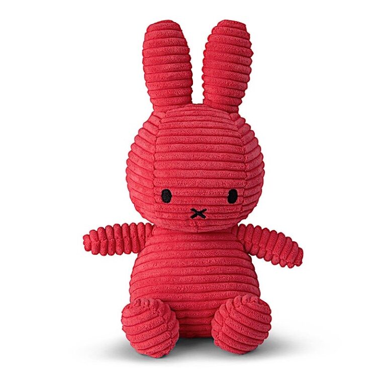 Miffy Corduroy Bunny Plush Toy S