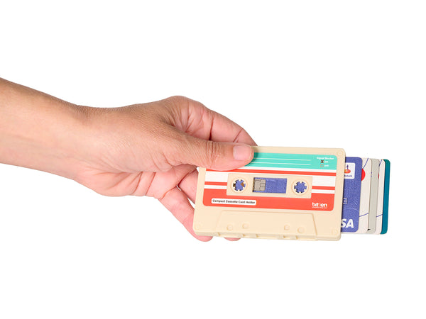 Porte-Cartes Cassette Crème – Bitten