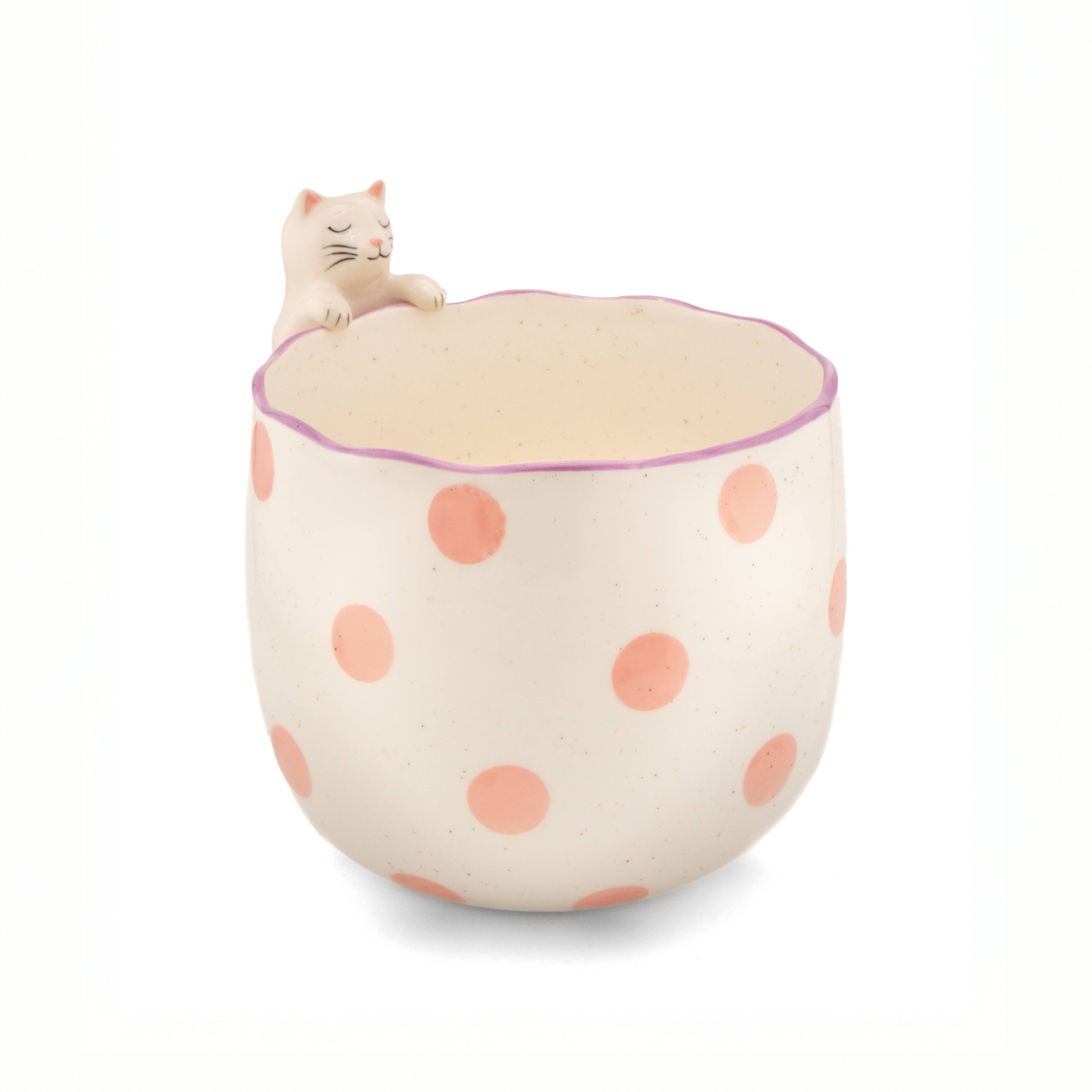 Mischievous Cat Planter