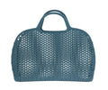 Vintage retro turquoise tas