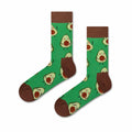 Vrolijke avocado-sokken