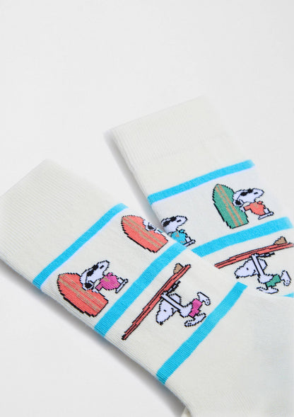 BeSnoopy Surf - Chaussettes en coton biologique à 100%