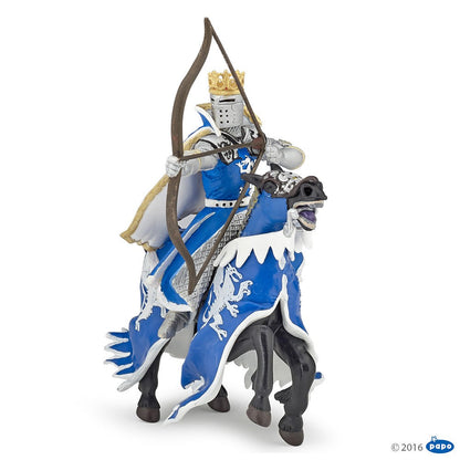 Blue Dragon King's Horse Figurine