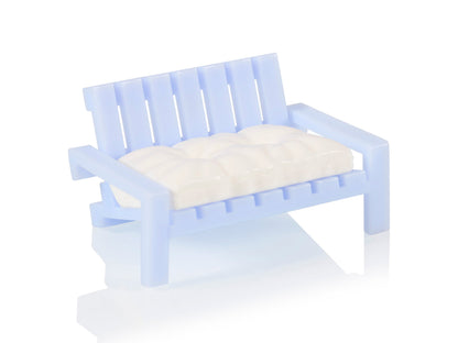 Porte-Savon Banc Soapy Bleu