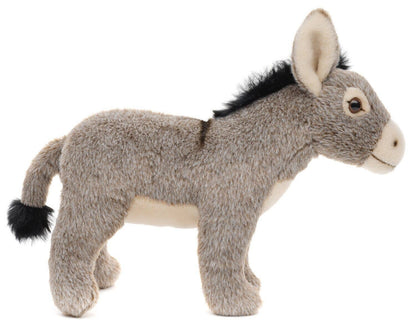Standing donkey - 20 cm (height) - soft toy/plush