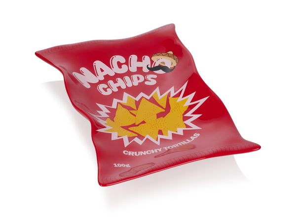 Crunchy Nacho Ceramic Tray Bitten – Boîte de conservation original