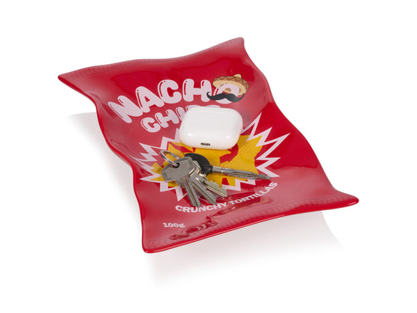 Crunchy Nacho Ceramic Tray Bitten – Boîte de conservation original