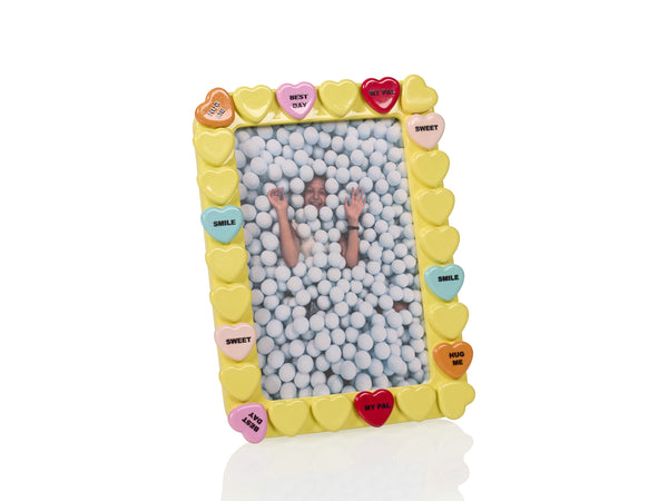 Sweet Heart Photoframe Yellow