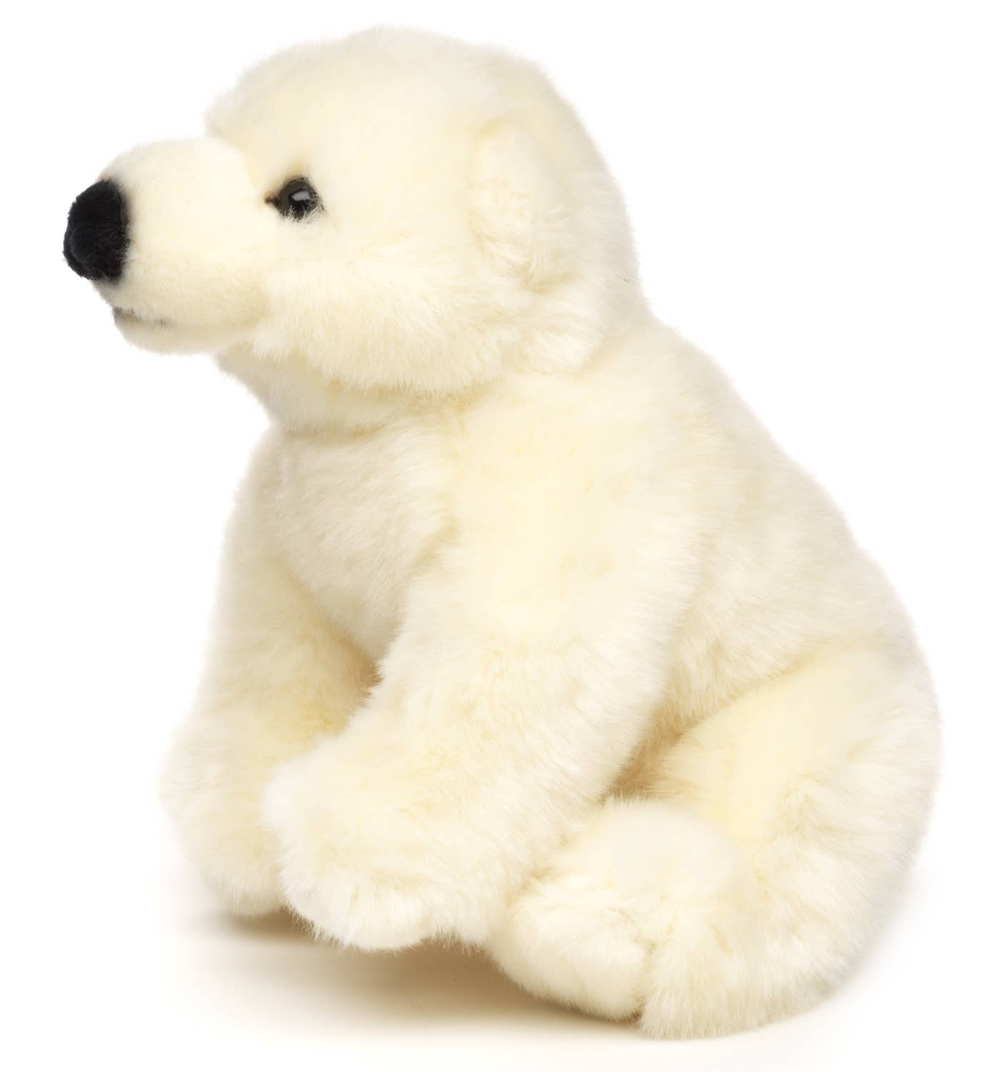 Peluche ourson polaire assis Uni Toys