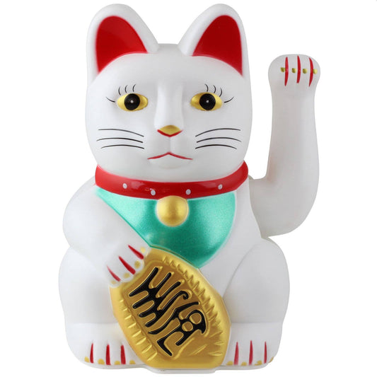 Lucky white cat 15cm