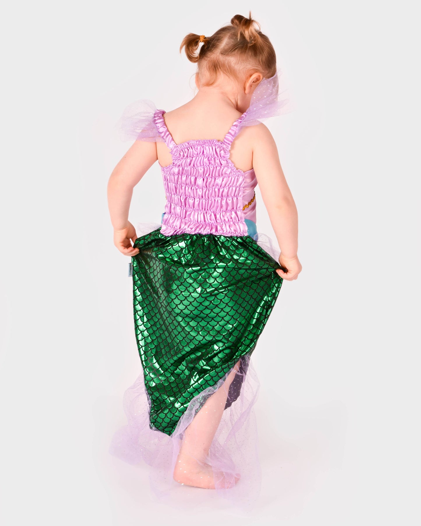 Robe de sirène 110-116 cm pour enfants de 4 à 6 ans