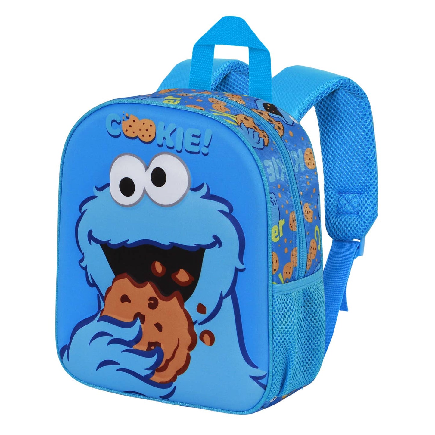 Sac à Dos 3D Elite 1, rue Sésame « Macaron Eat »
