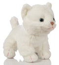 Peluche Bébé Chat Blanc Debout