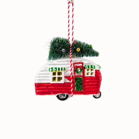 Christmas Caravan Hanging Decoration