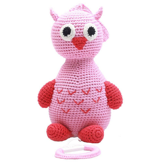 Muziekdoos - Roze Uil