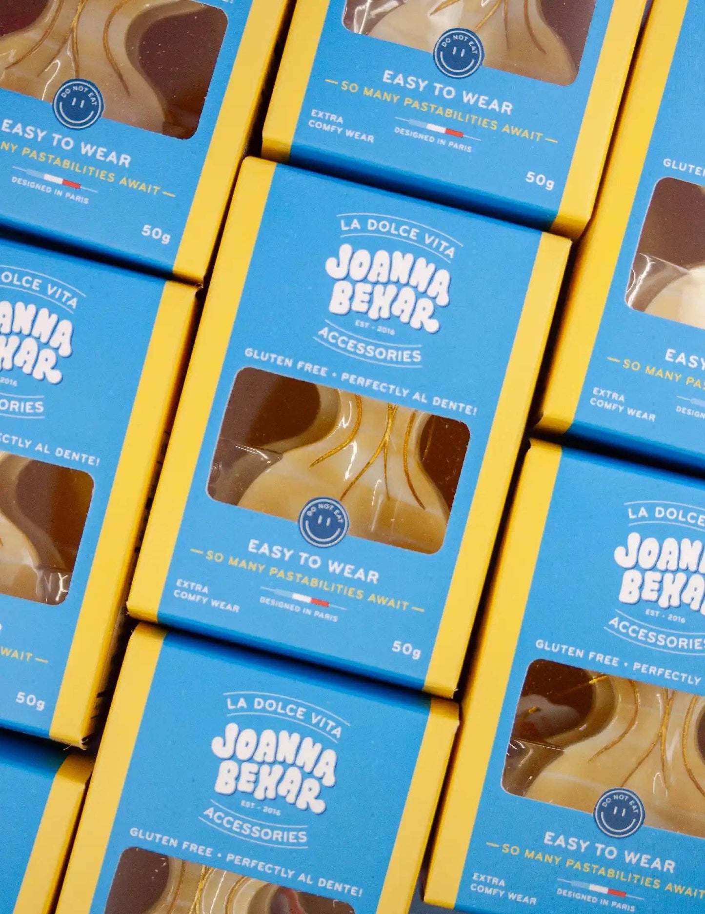 NOUVEAU ! Pince à – cheveux en forme de nœud papillon farfalle: Farfalle à l'encre de seiche | Joanna Behar – vue 6